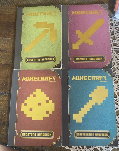 Minecraft book lot - minecraft,